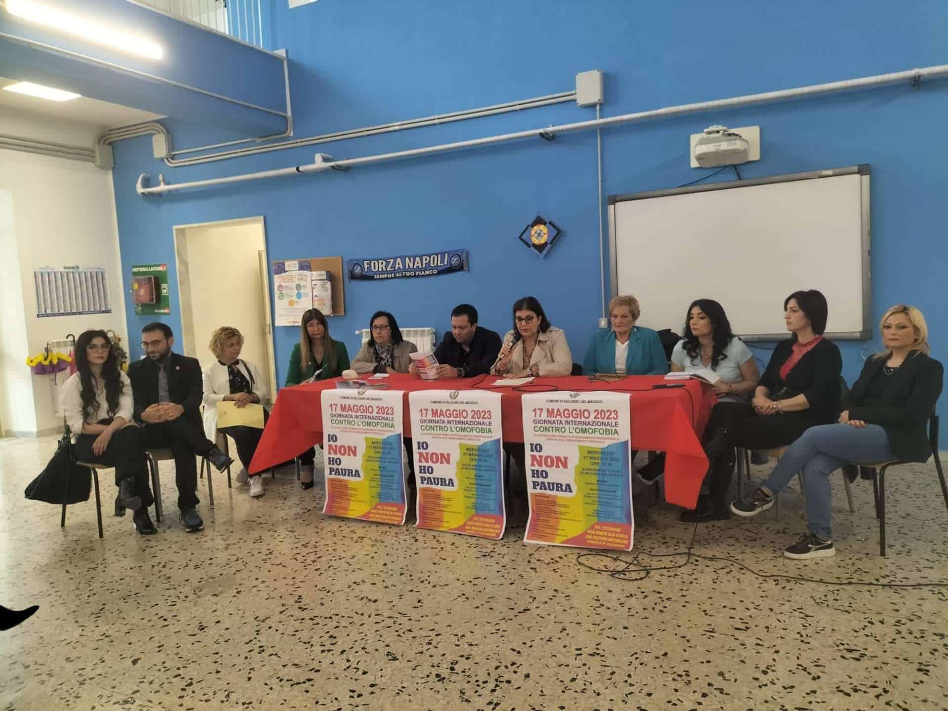Caserta: Bernardo Diana ed Emilia Galeone nelle scuole per la Giornata internazionale contro l’omolesbobitransfobia