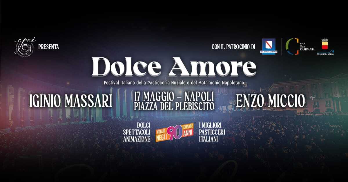 Dolce amore 2023: primo Festival Italiano della Pasticceria Nuziale