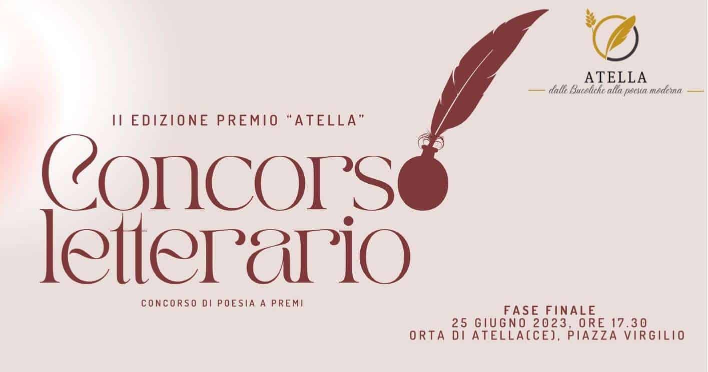 Concorso Letterario Atella: svelati gli 8 finalisti
