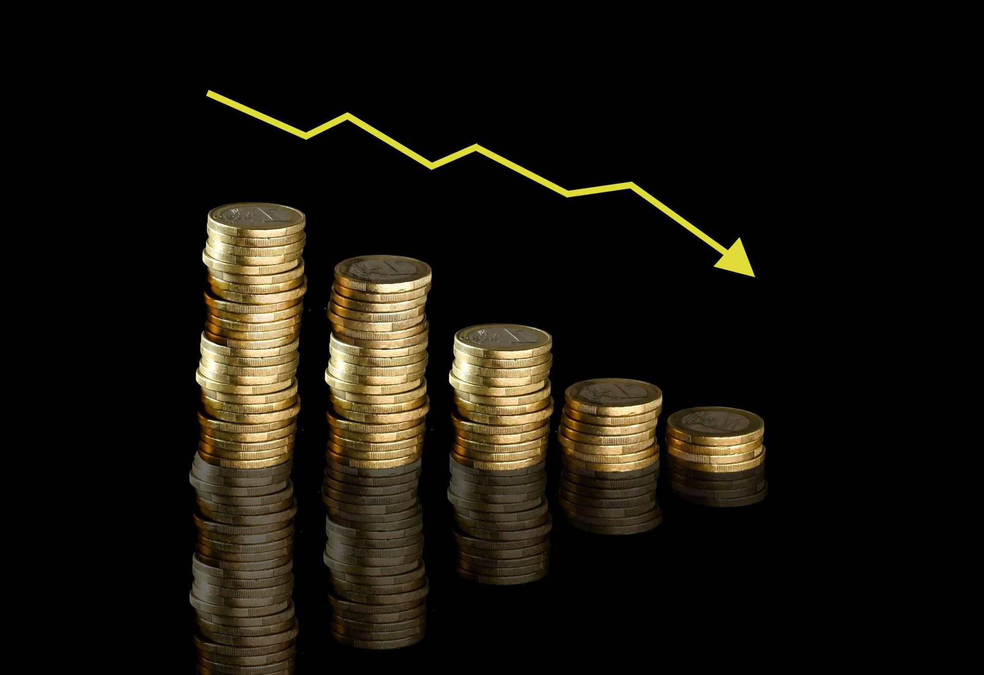 Un'economia nazionale in recessione e redditi medi bassissimi