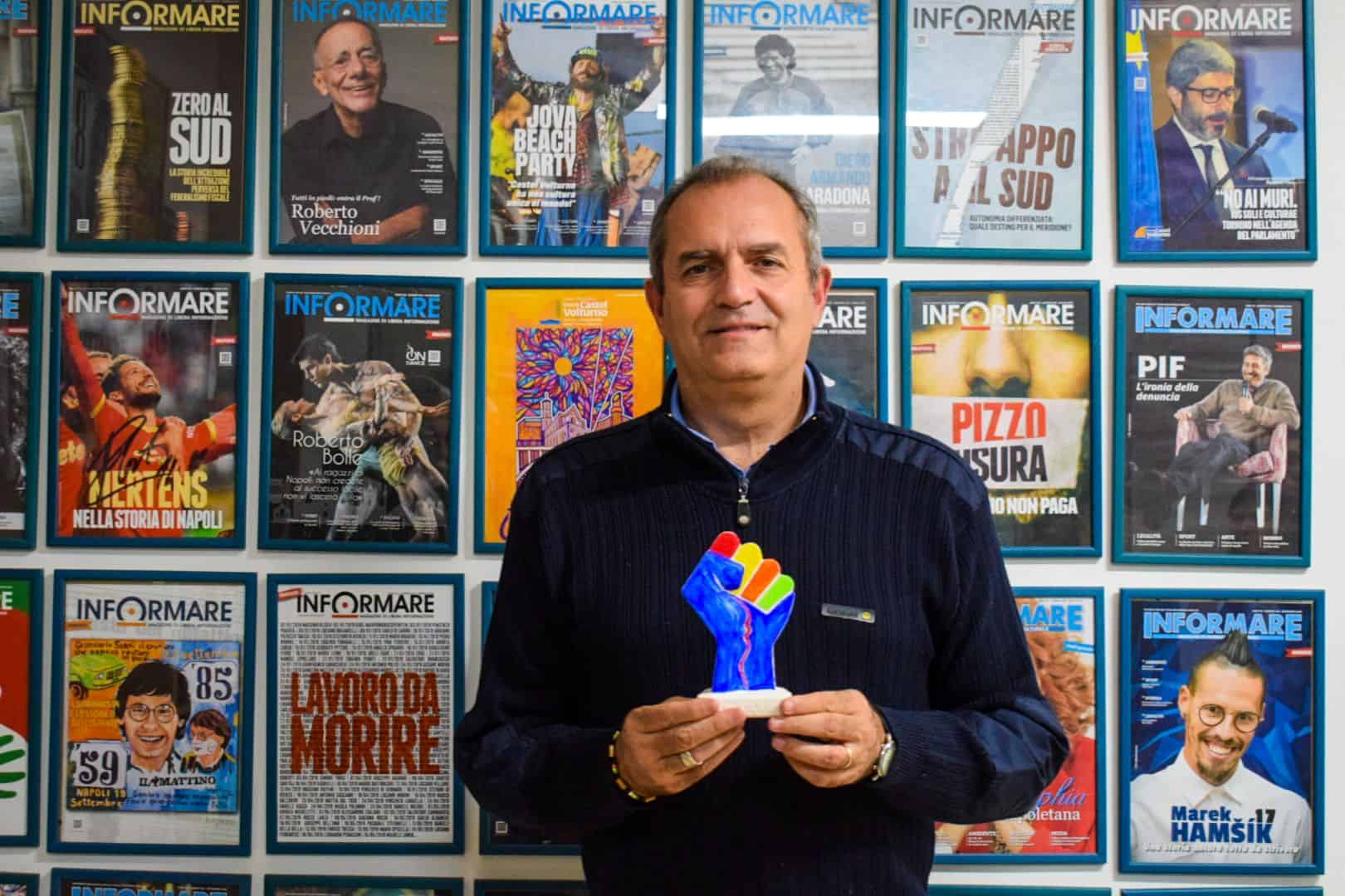 Luigi de Magistris si candida di nuovo a sindaco di Napoli