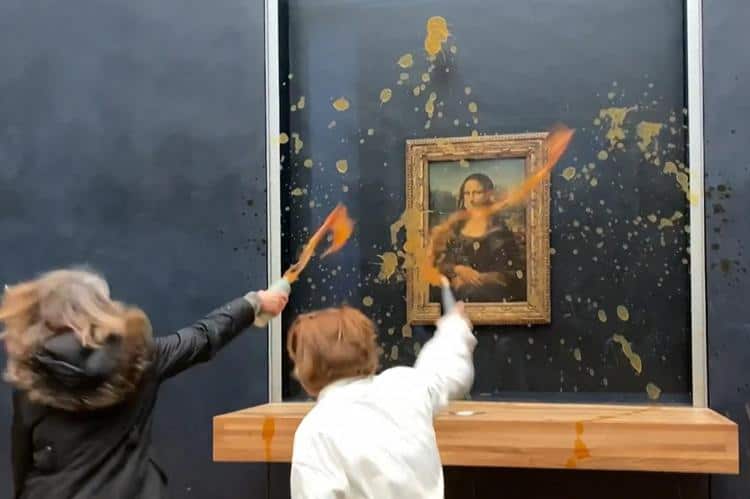 L'attacco alla Gioconda spacca l'opinione pubblica