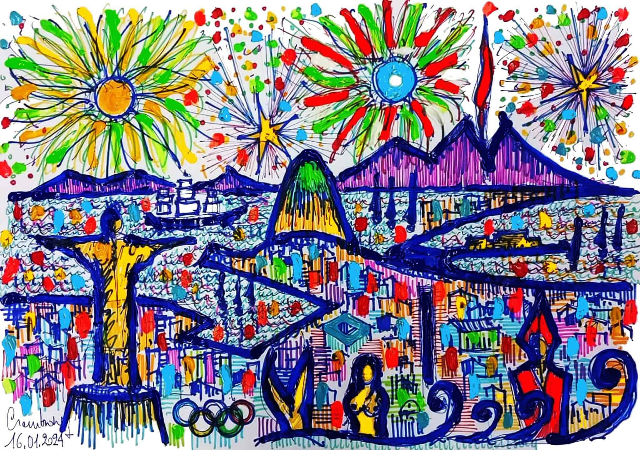 L'arte di Alessandro Ciambrone arriva a Rio de Janeiro
