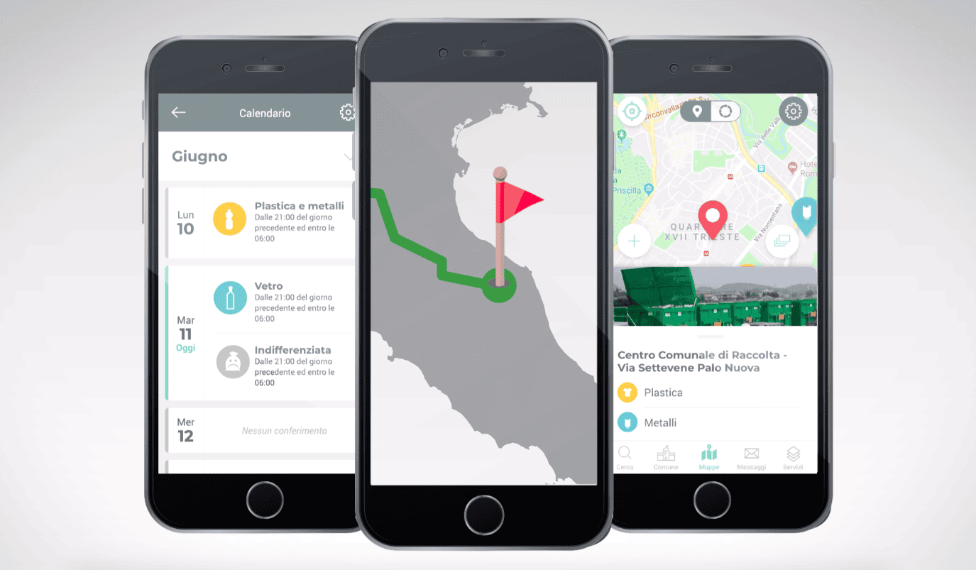 Castel Volturno, arriva Junker: l'app per migliorare la raccolta differenziata