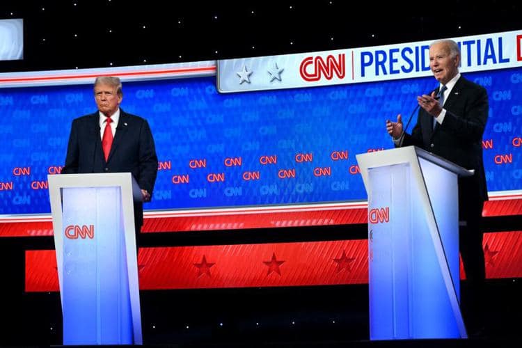 Biden contro Trump: il confronto tv tra poca lucidità e fake news
