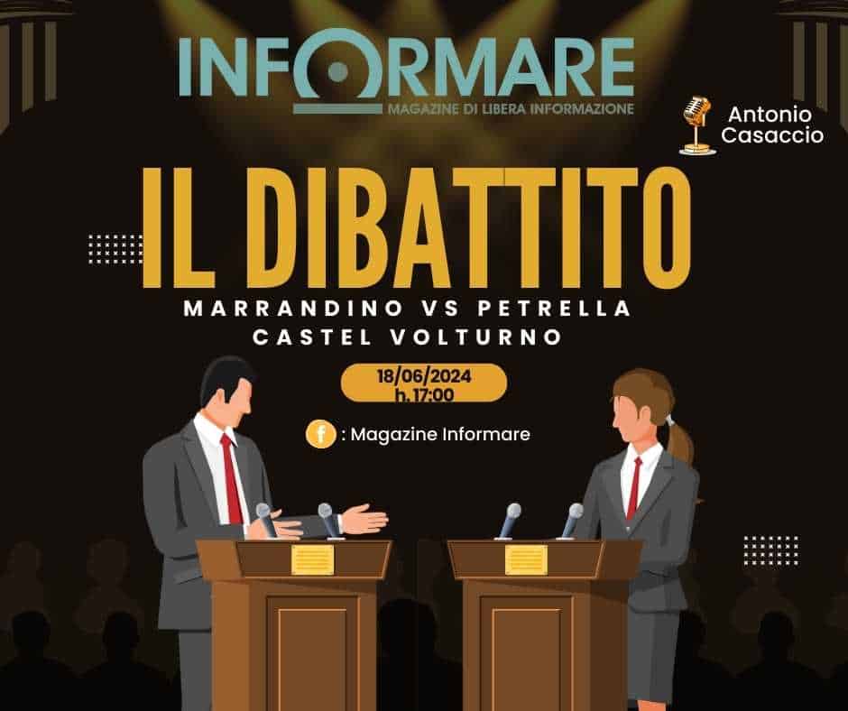 Marrandino vs Petrella: domani il dibattito organizzato da Informare