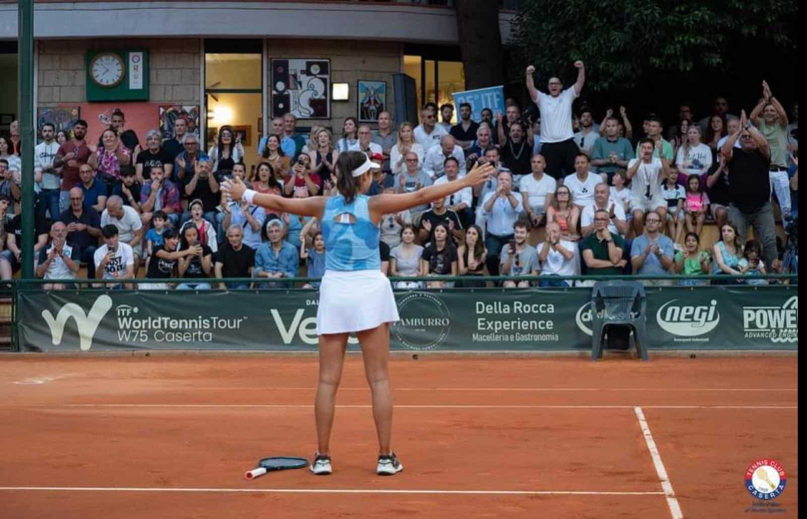 Leyre Romero Gormaz vince la 35esima edizione del torneo femminile di tennis a Caserta