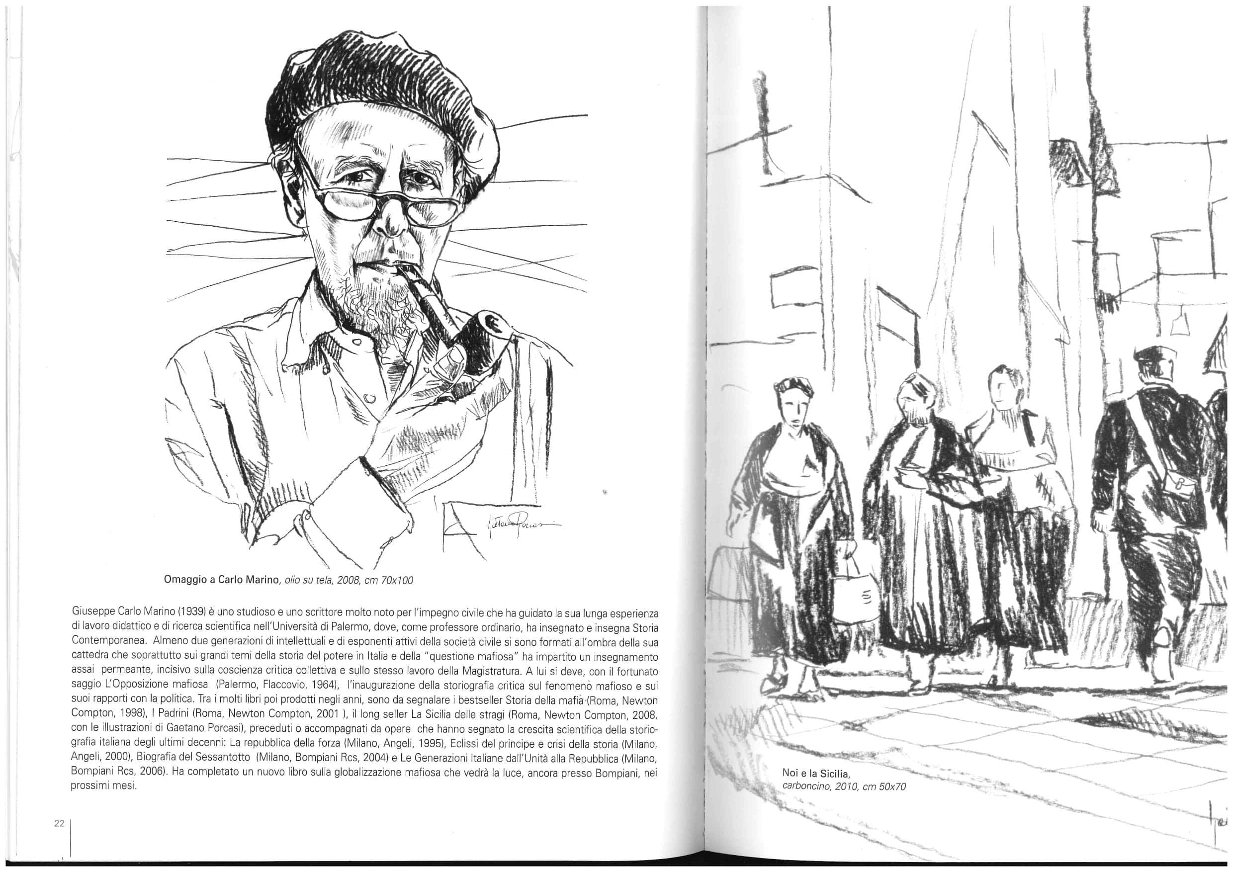 Il maestro Porcasi dedica i 30 anni di attività al prof. Giuseppe Carlo Marino