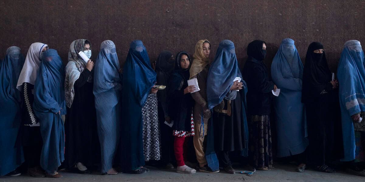 Le donne in Afghanistan vivono una apartheid di genere