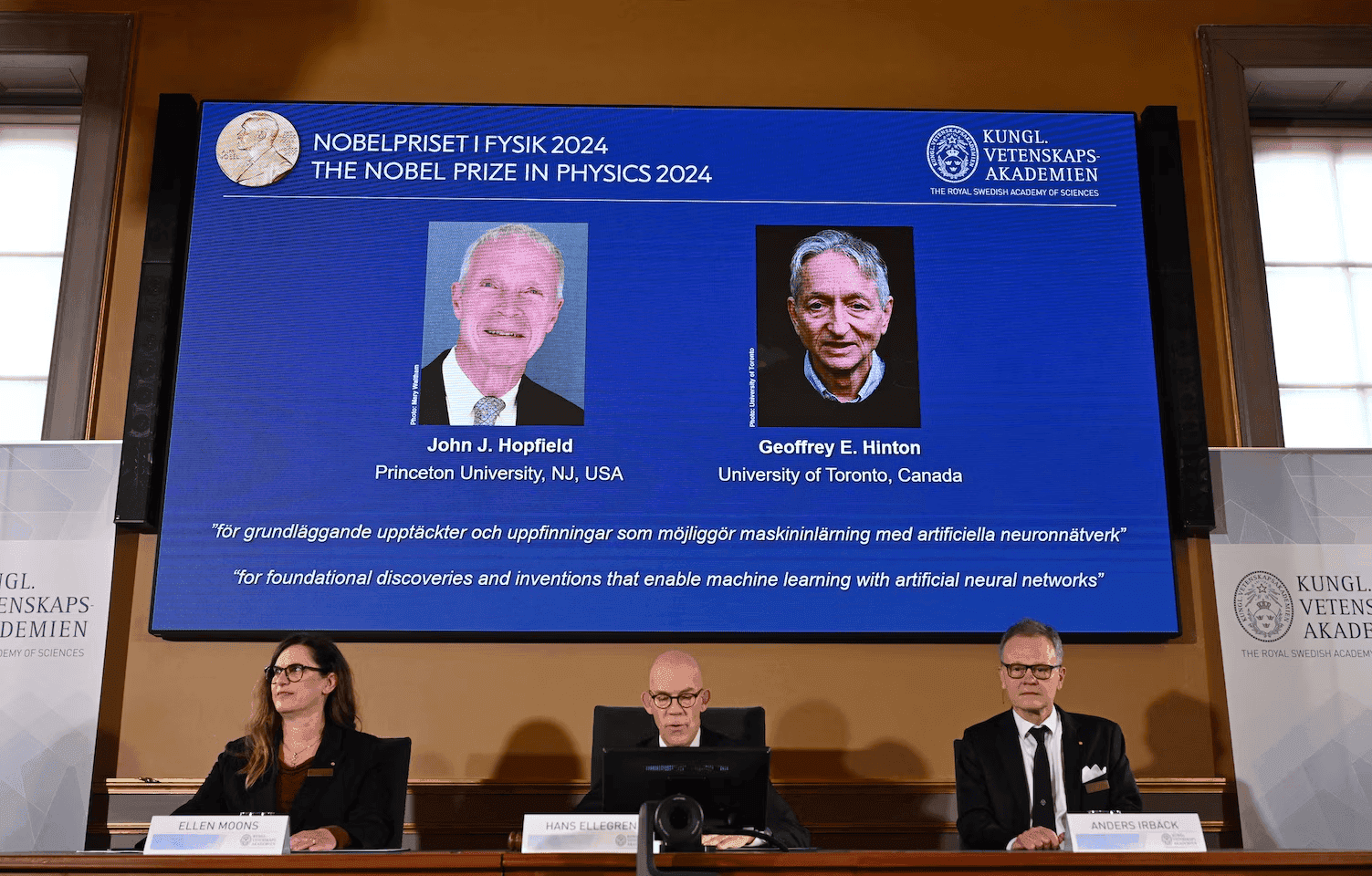 Nobel per la fisica e la ricerca sull'IA: premiati Hopfield e Hinton