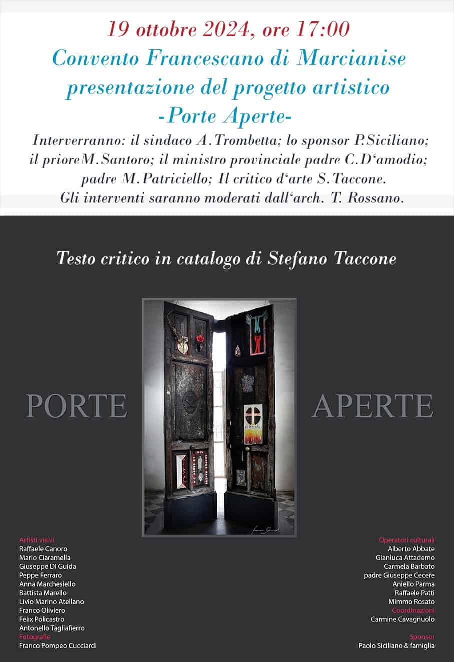 "Porte Aperte", a Marcianise la presentazione del progetto