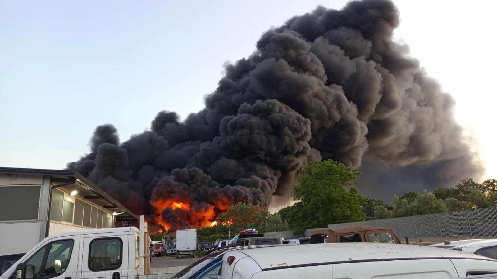 Rogo a Pastorano: l’estate Campana brucia