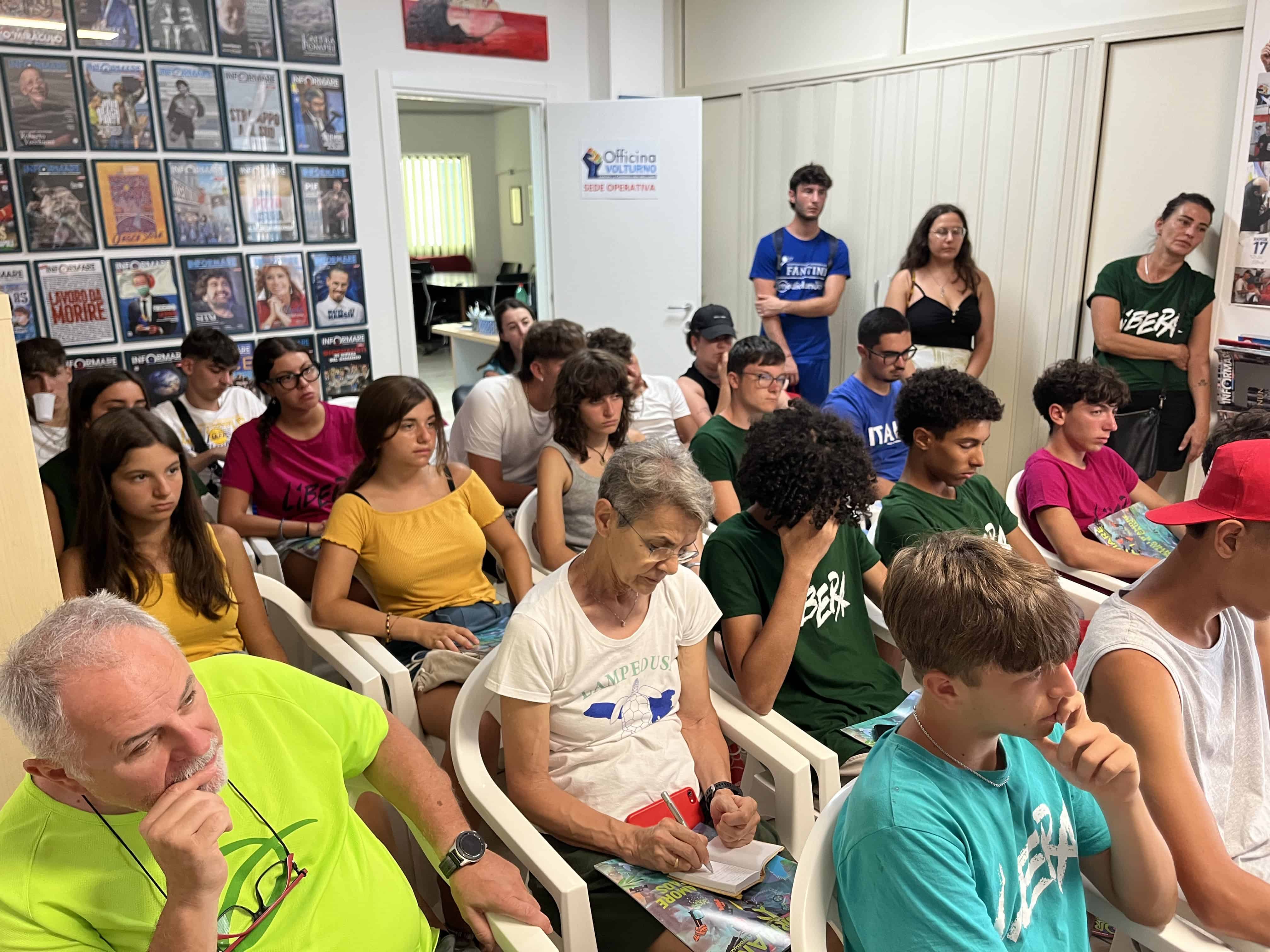 Officina Volturno e Libera: insieme per il futuro dei giovani
