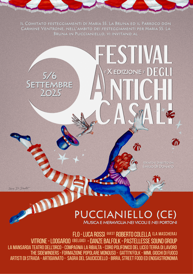 Festival degli Antichi Casali: Puccianiello di Caserta si accende di musica, arte e comunità