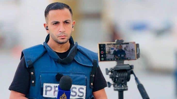 Anas era un cronista, il terrorista è Netanyahu. Il nostro pensiero per i cronisti martiri