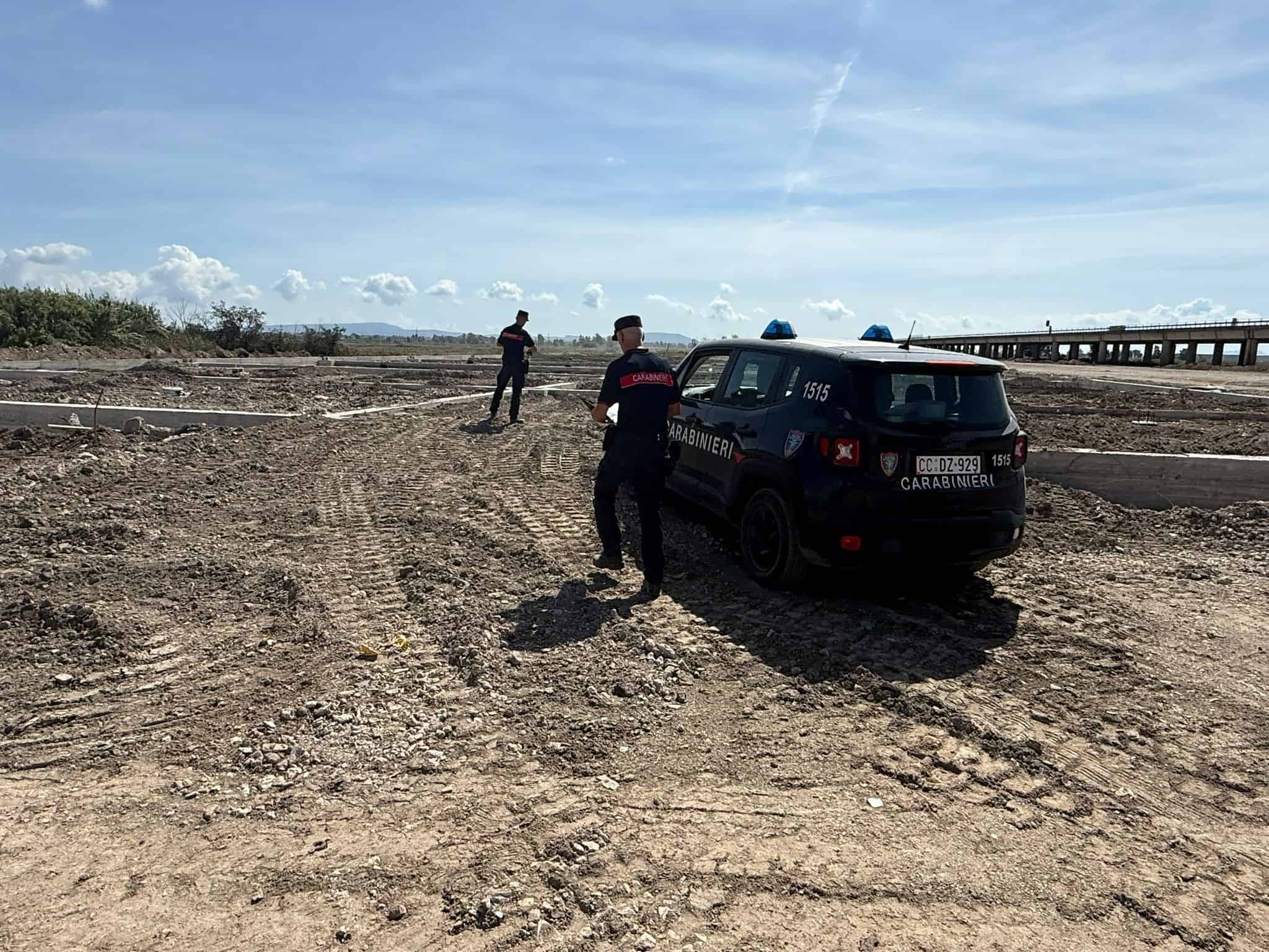 Villa Literno: 20mila mc di rifiuti illeciti in un "cassetto" rialzato del terreno