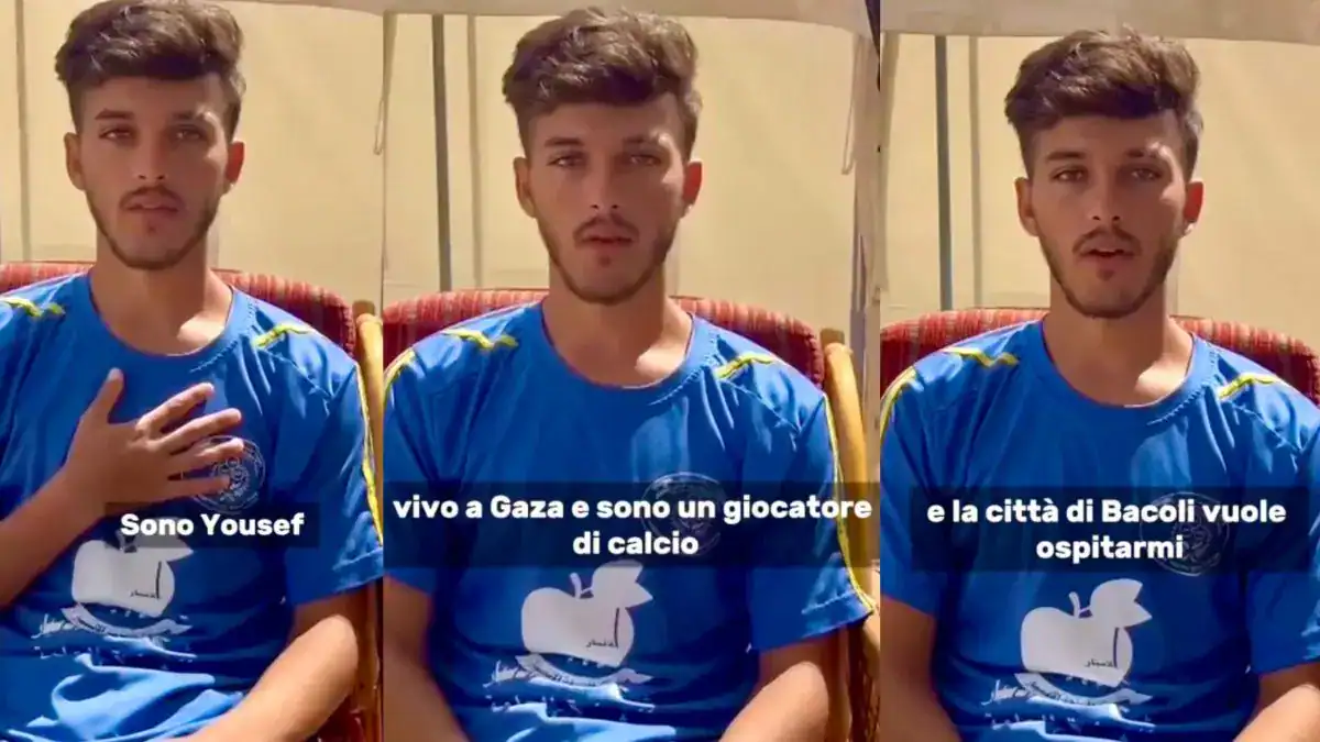 Bacoli apre le porte a Yousef: il sogno di un calciatore che resiste alla guerra