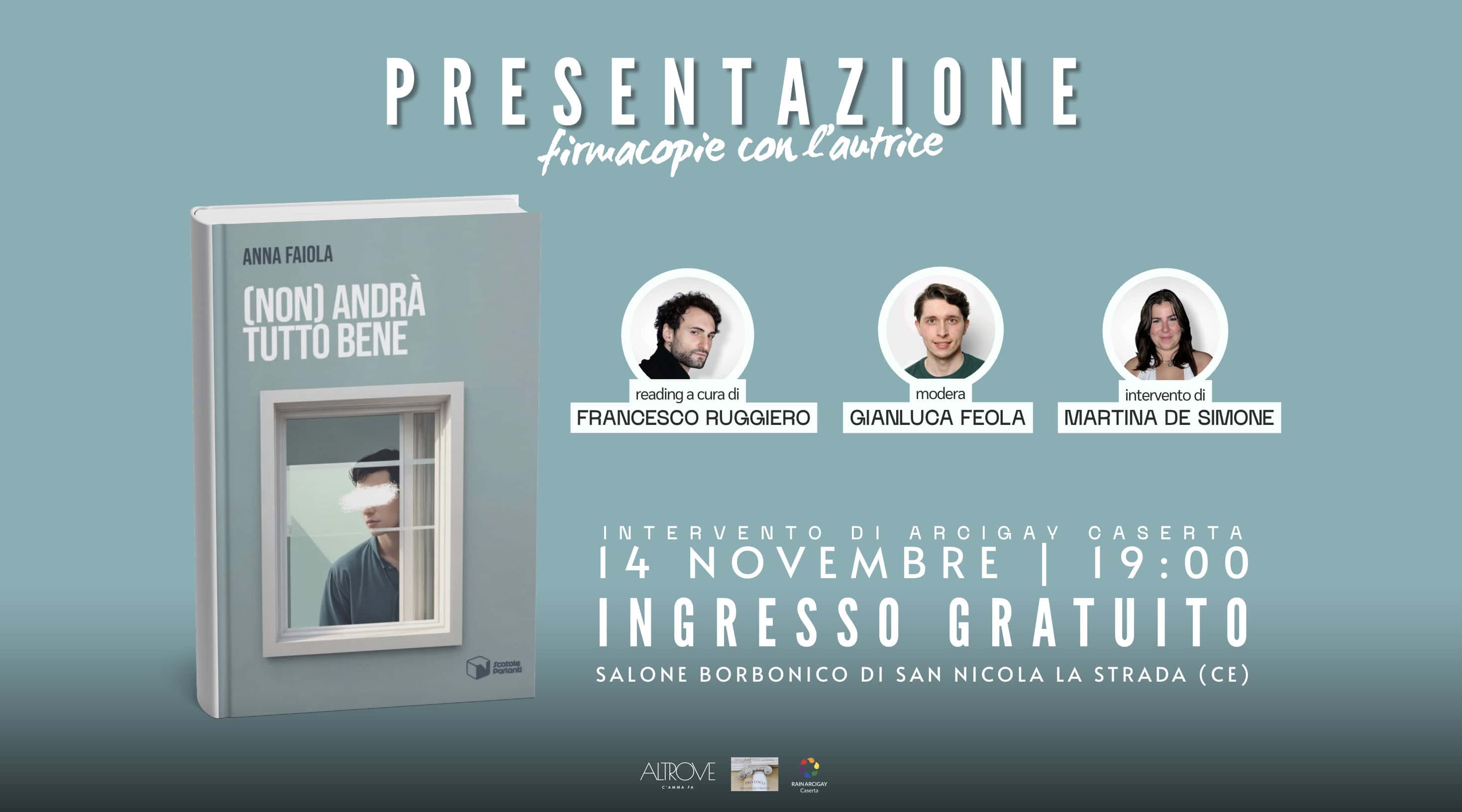 “(Non) Andrà tutto bene”: il nuovo libro di Anna Faiola