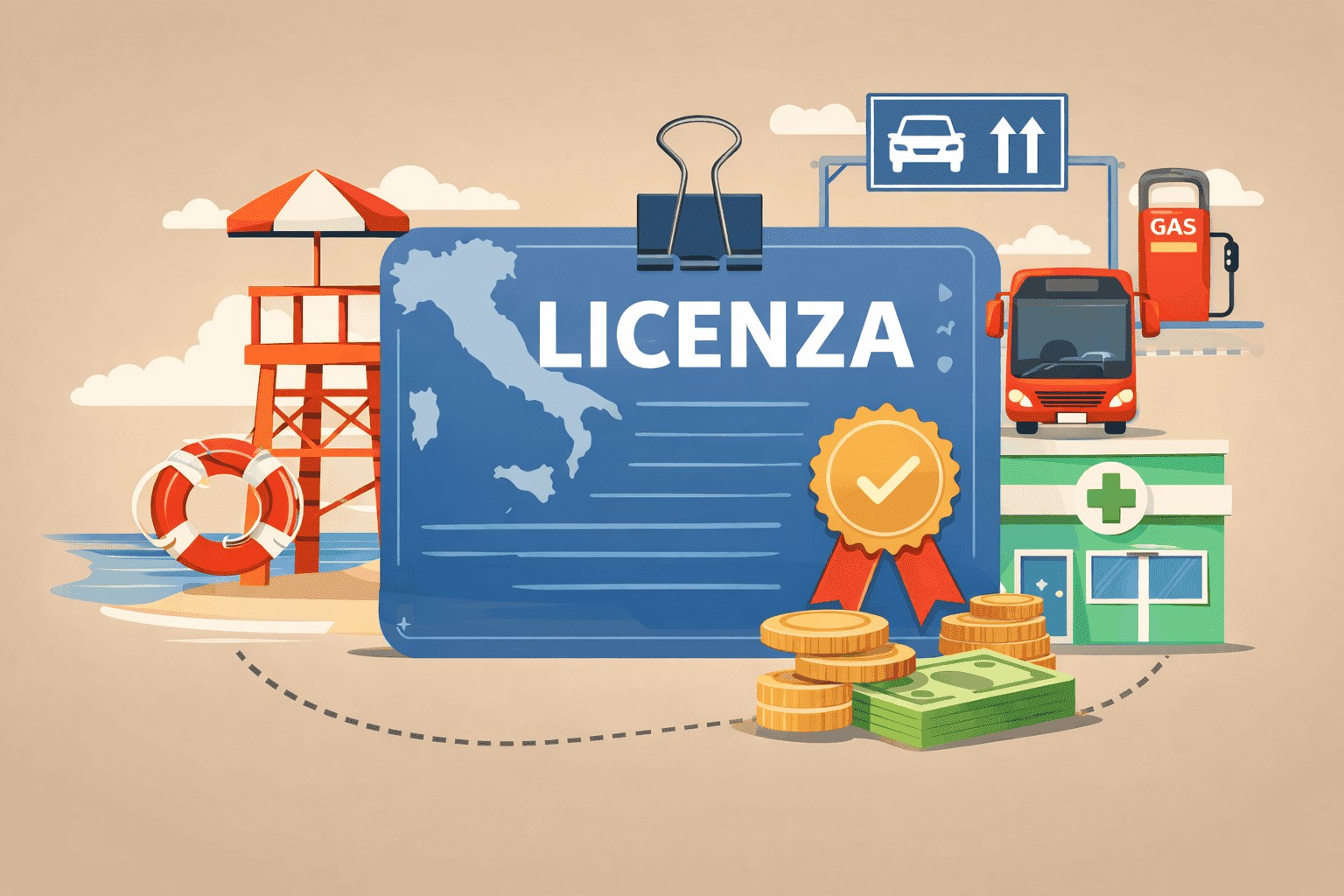 L’Italia delle concessioni: quando un settore vive di licenze