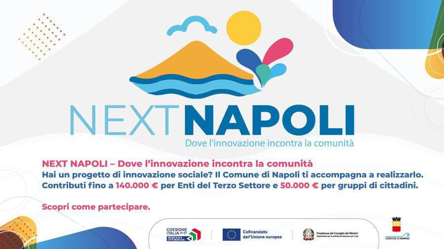 Progetto NEXT: l'iniziativa per l'innovazione sociale a Napoli
