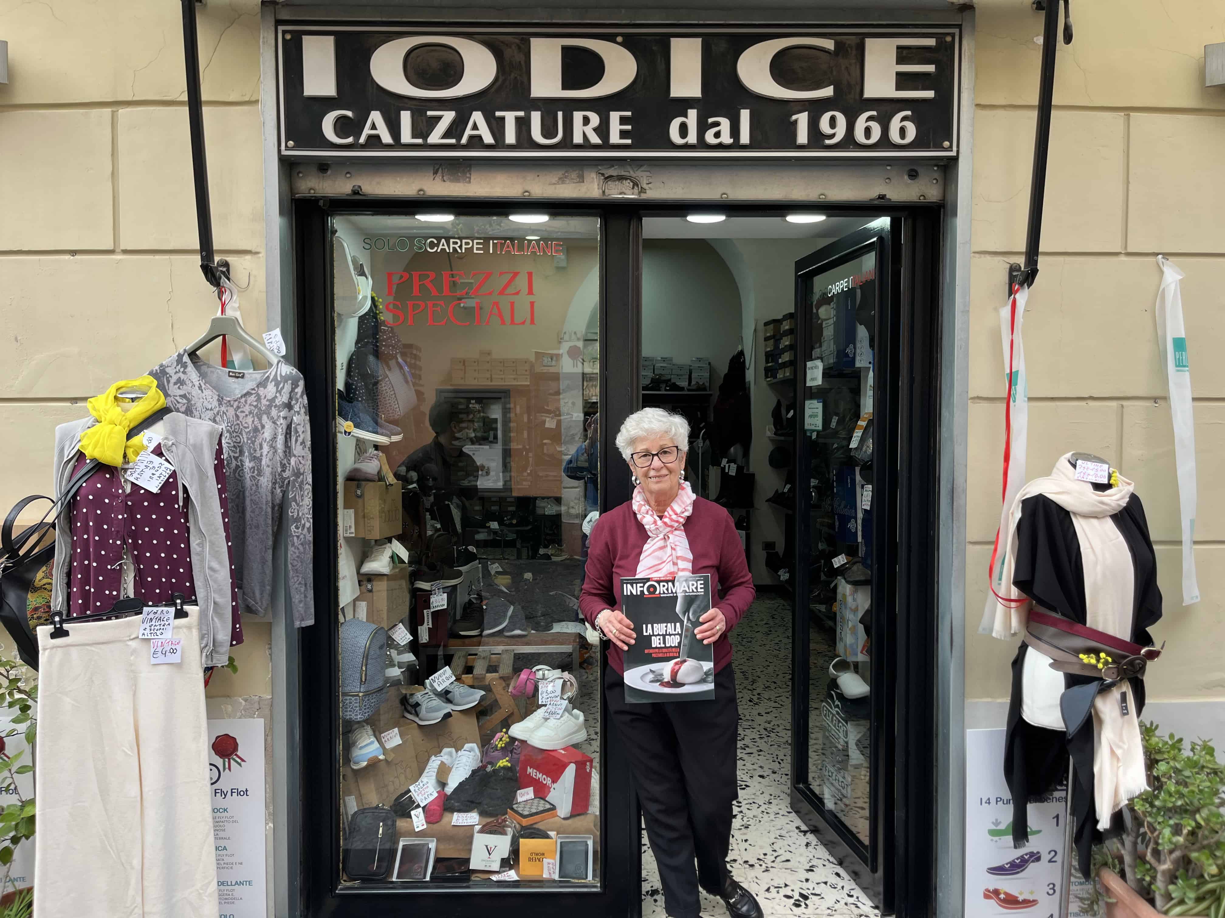 60 anni di commercio a Caserta: Lucia Iodice, storica commerciante, racconta come è cambiato il centro