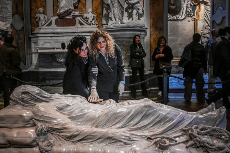 Il Cristo Velato a portata di mano: tour tattile per non vedenti