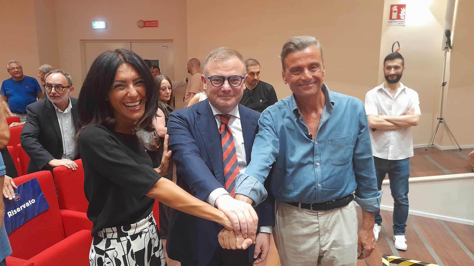 Calenda e Picierno all'Auditorium di Caserta