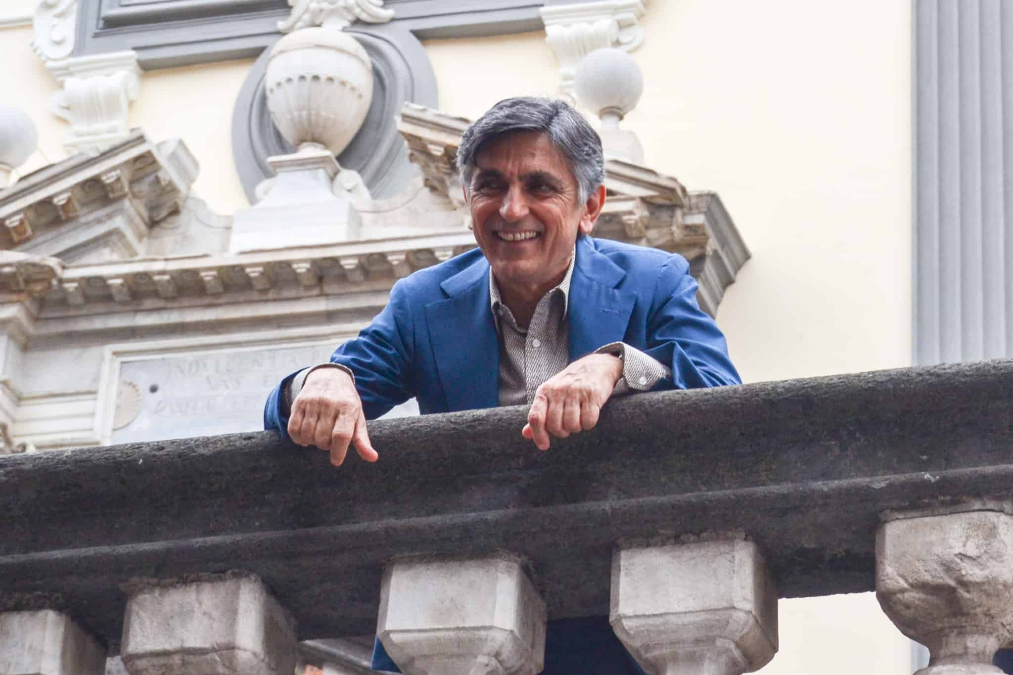 Cinema, sul set di "Caccia al tesoro" con Vincenzo Salemme