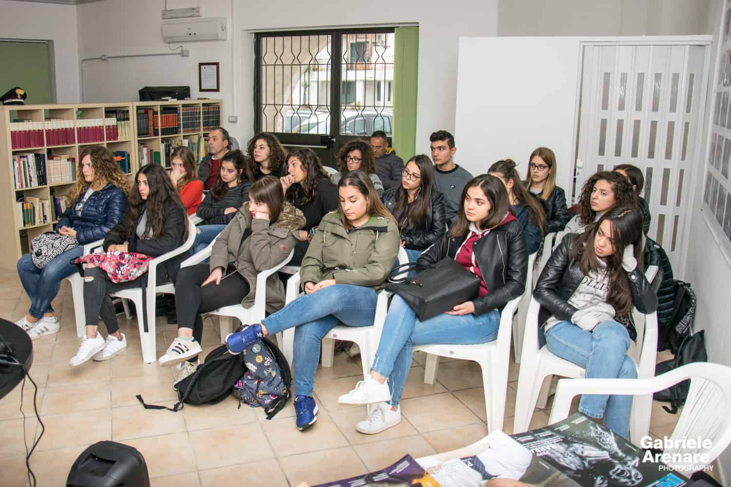 L'associazione Centro Studi Officina Volturno "Percorsi di Legalità" Liceo Classico "Galileo Galilei" di Piedimonte Matese (CE)