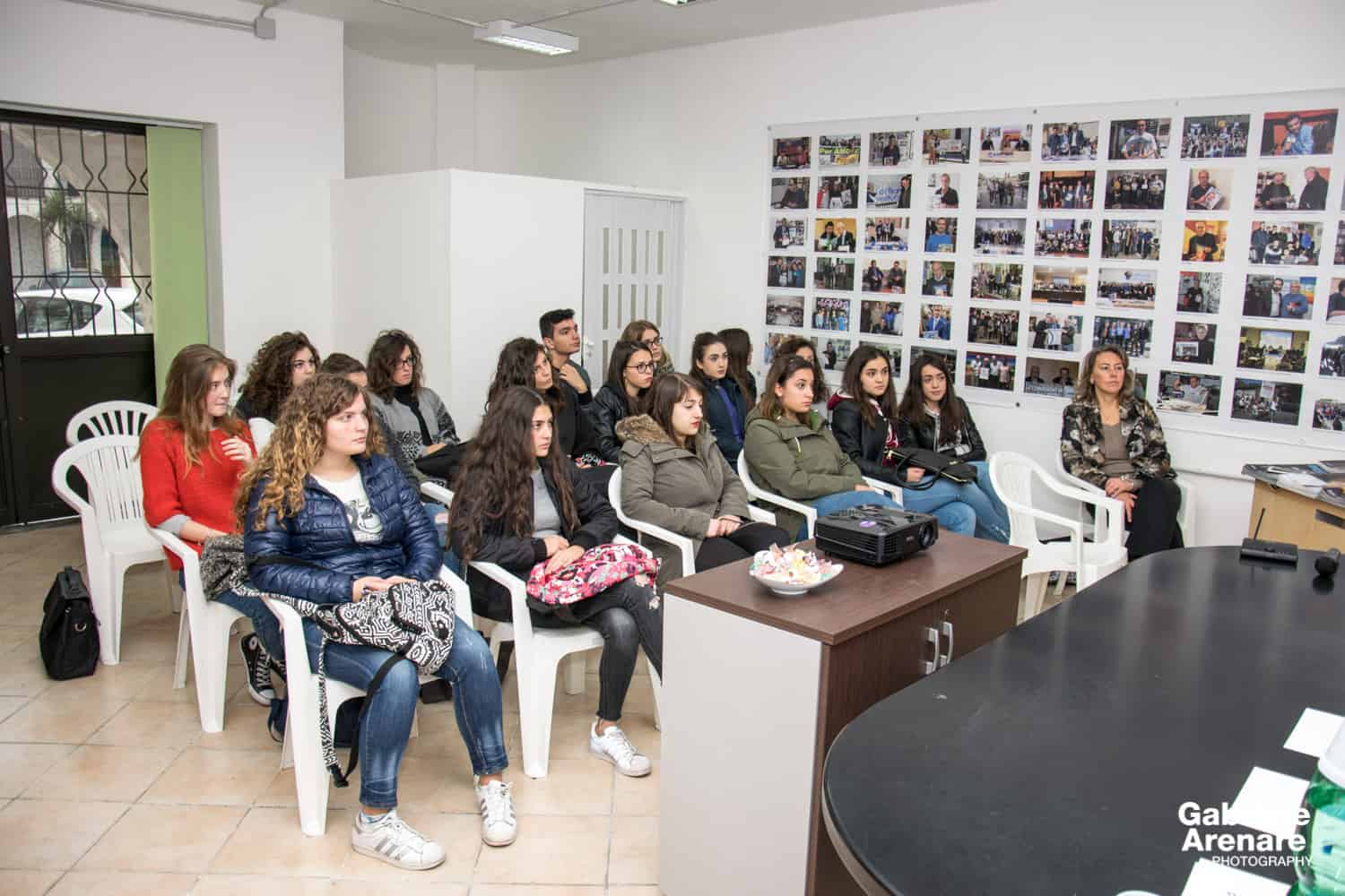 L'associazione Centro Studi Officina Volturno "Percorsi di Legalità" Liceo Classico "Galileo Galilei" di Piedimonte Matese (CE)