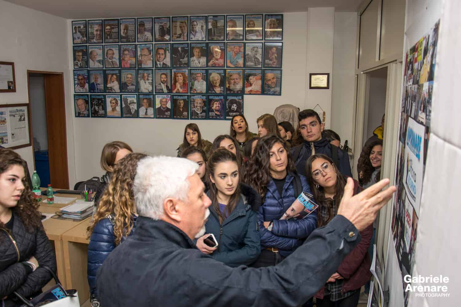 L'associazione Centro Studi Officina Volturno "Percorsi di Legalità" Liceo Classico "Galileo Galilei" di Piedimonte Matese (CE)