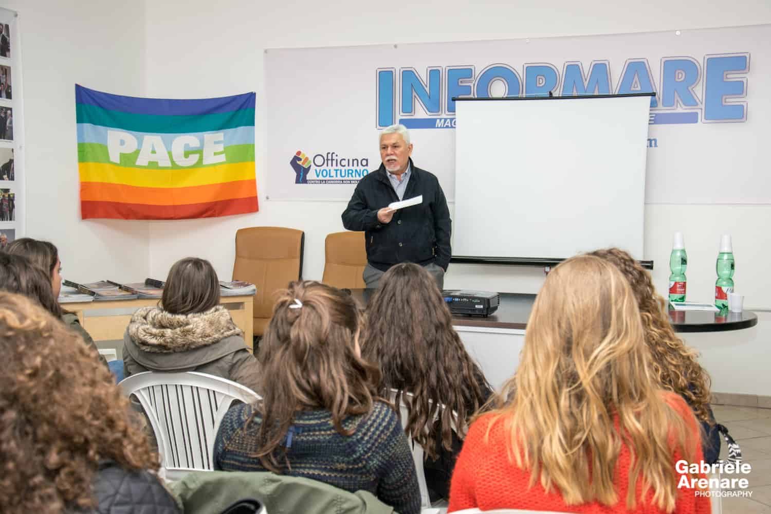 L'associazione Centro Studi Officina Volturno "Percorsi di Legalità" Liceo Classico "Galileo Galilei" di Piedimonte Matese (CE)