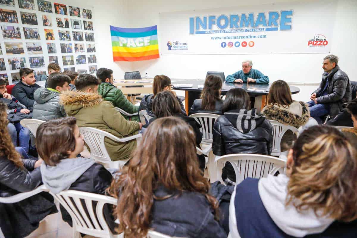 Il coraggio di cercare la verità: gli studenti del liceo Quercia nella Redazione di Informare