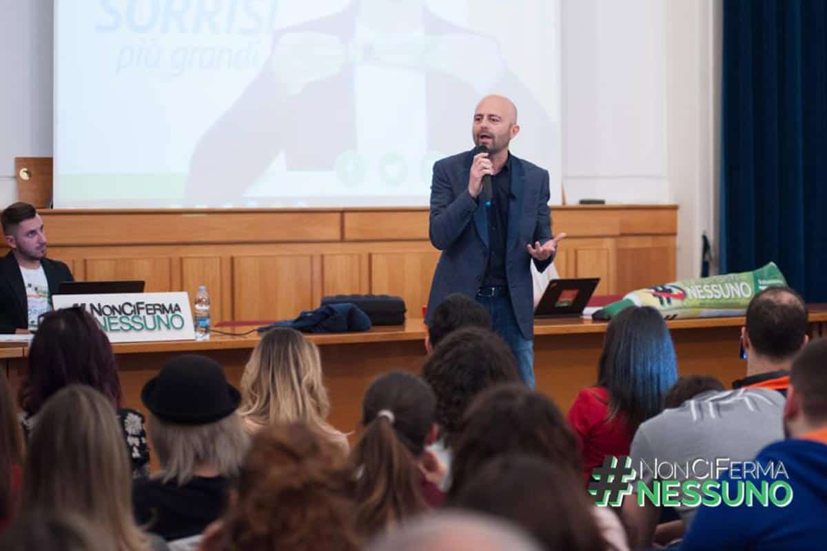 Luca Abete e l’urlo unanime #NonCiFermaNessuno
