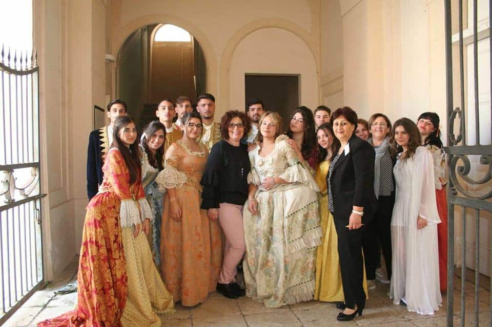 Una giornata alla Corte dei Borboni con i ragazzi dell'ISISS Stefanelli