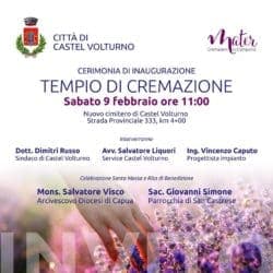 A Castel Volturno il Tempio di Cremazione