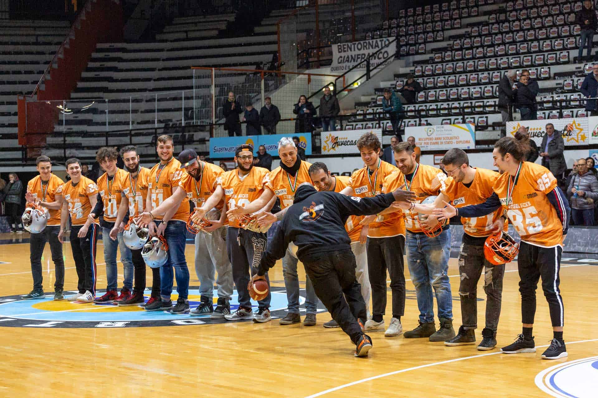 Il football americano made in Caserta: gli MYA Steel Bucks