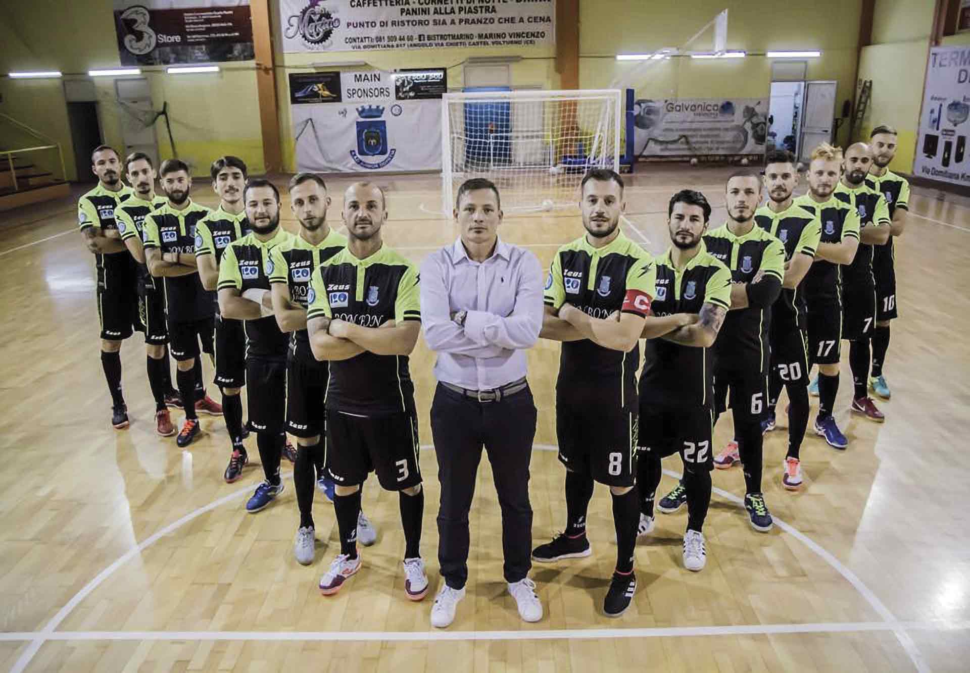 Junior Domitia: n pallone di Futsal sul Litorale