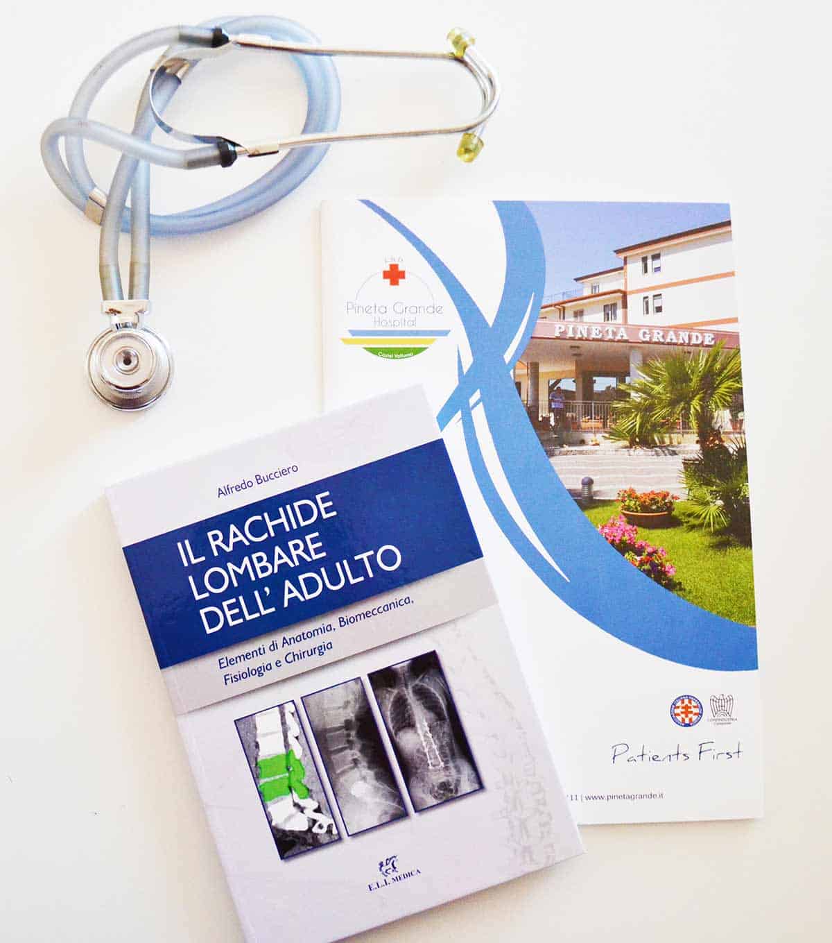 Al Pineta Grande Hospital Alfredo Bucciero presenta il suo libro scientifico