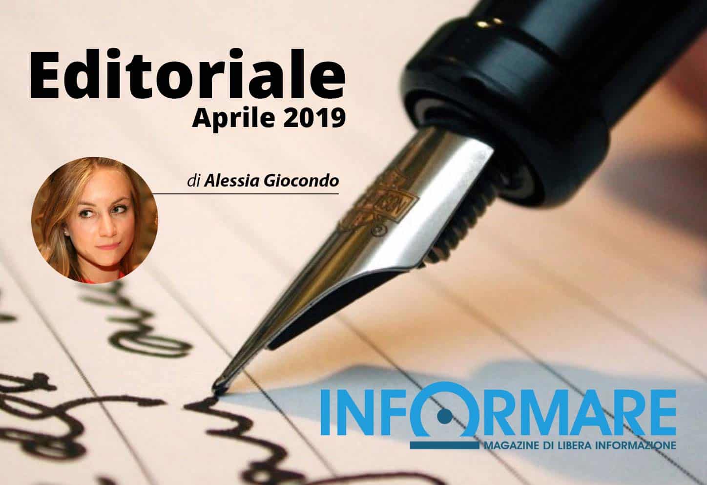 EDITORIALE | Restiamo per lottare - Aprile 2019