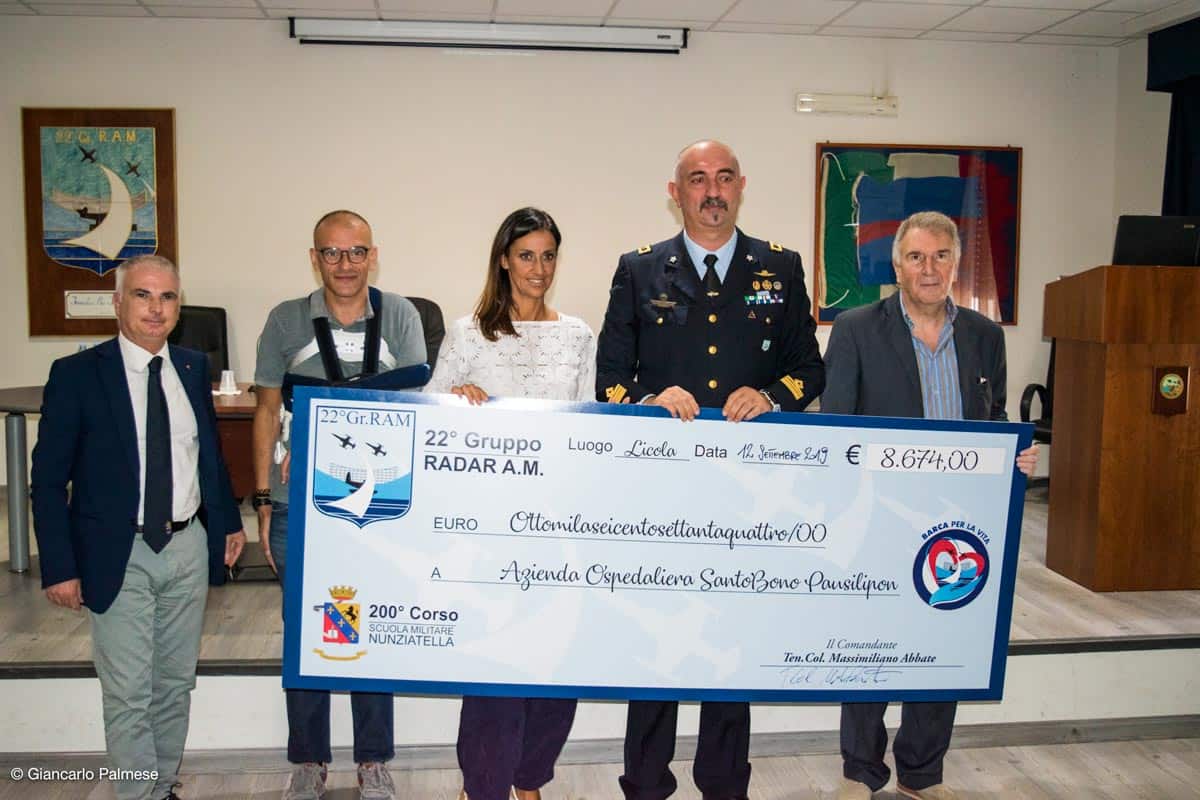 La solidarietà del 22° Gruppo Radar