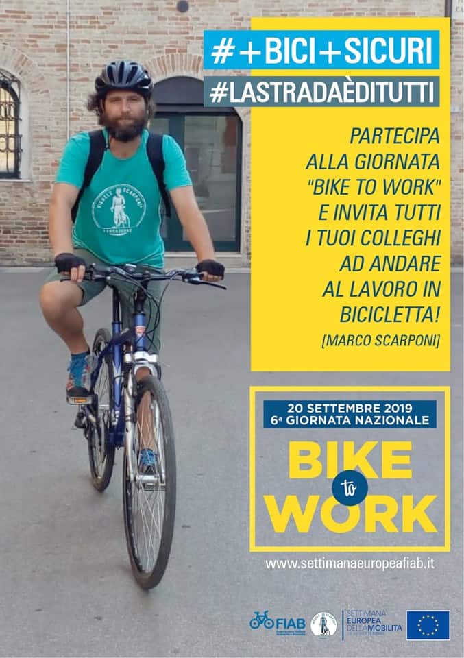 #Biketowork: insieme per la sicurezza dei ciclisti