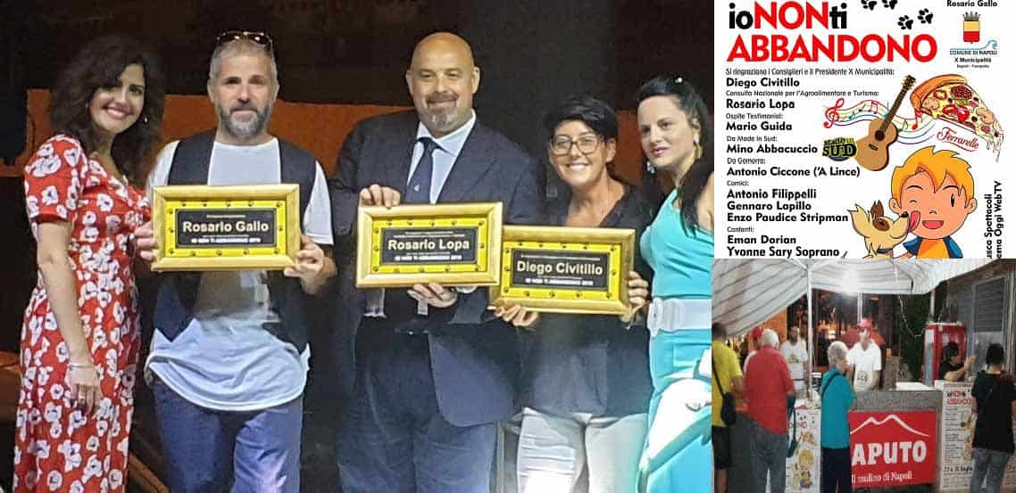 "Io non ti abbandono": la pizza testimonial contro l'abbandono degli animali