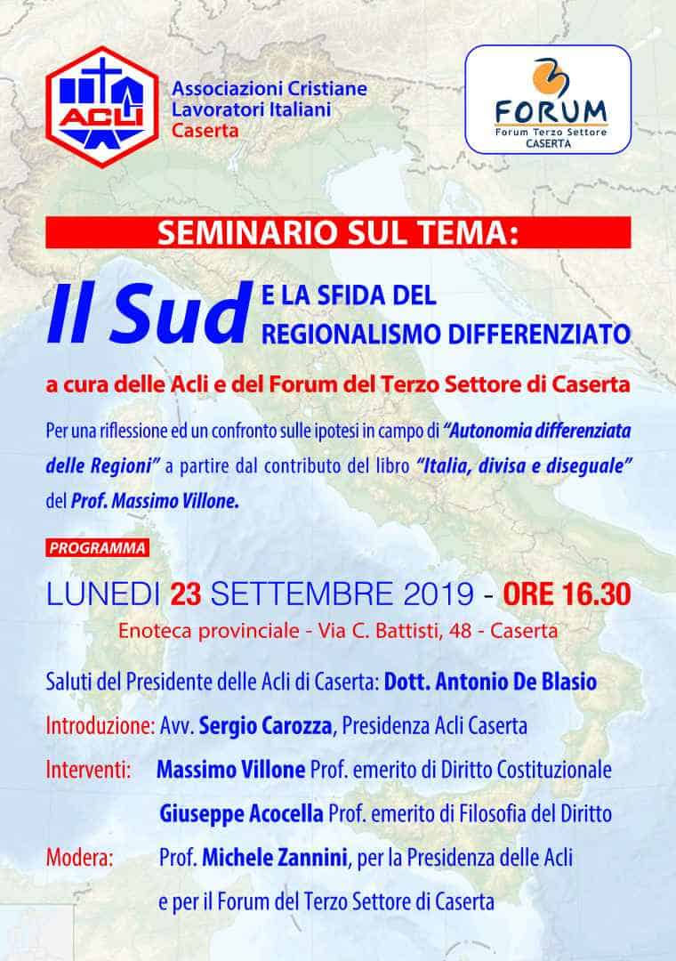 Il Sud e la sfida del regionalismo differenziato