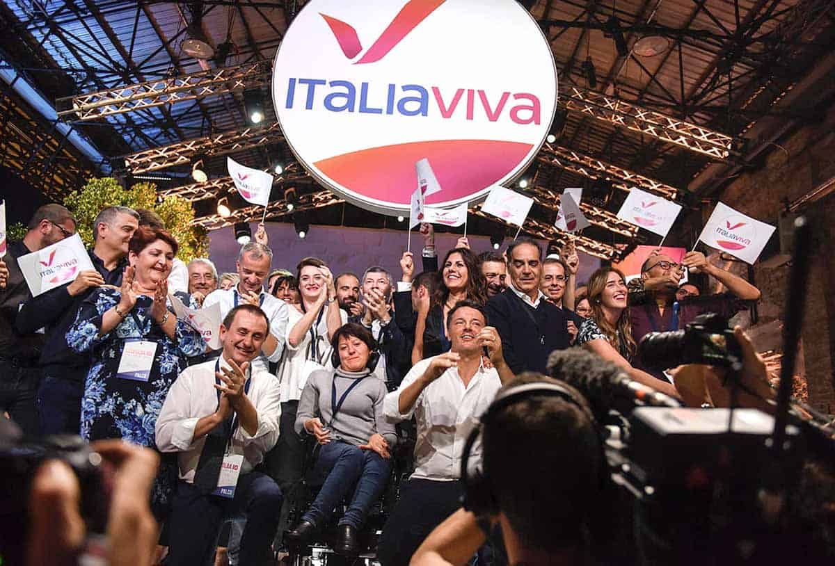 Italia Viva, presentato il simbolo del partito