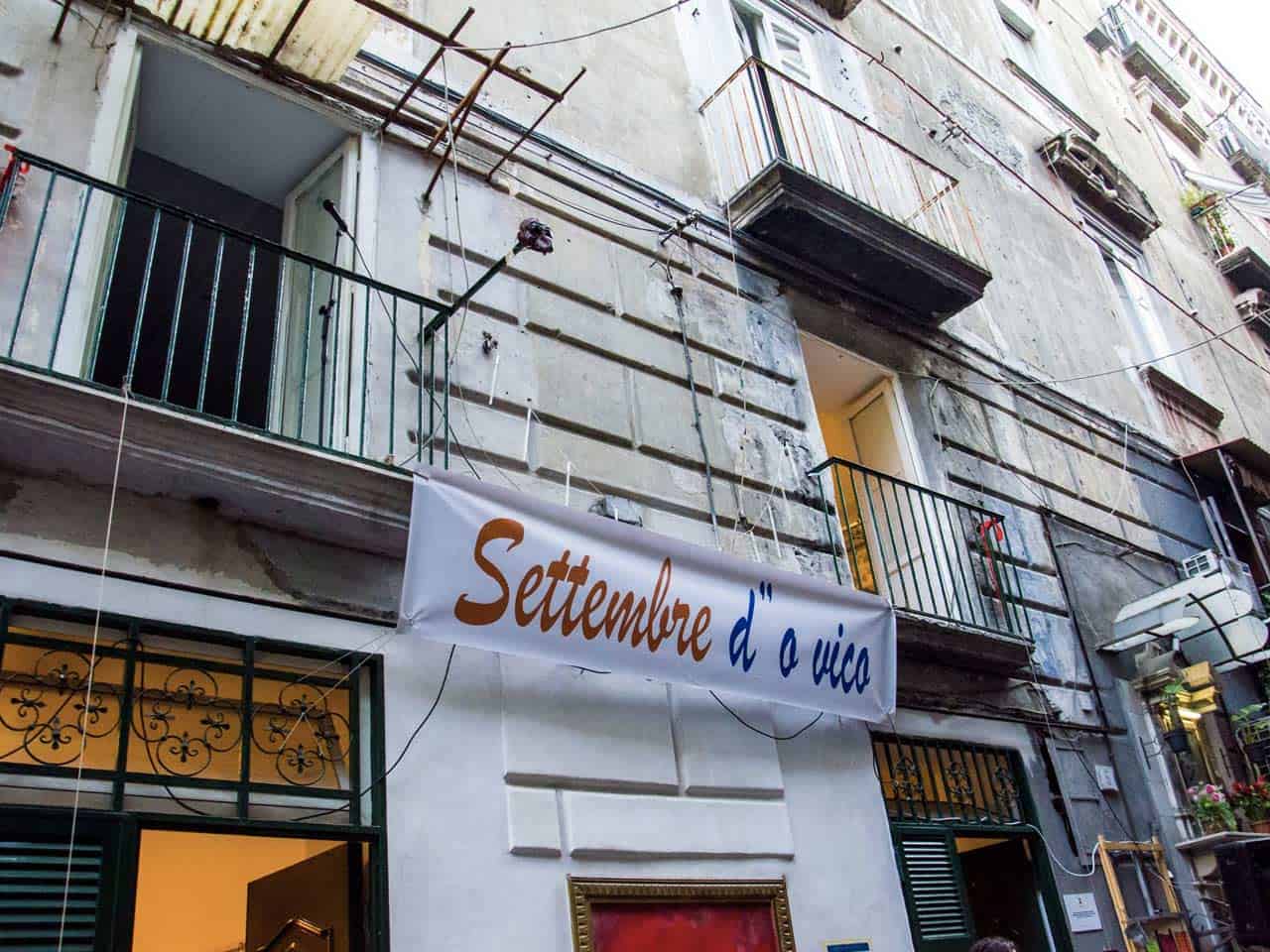 "Settembre D"o Vico", la cultura tra i vicoli del rione sanità