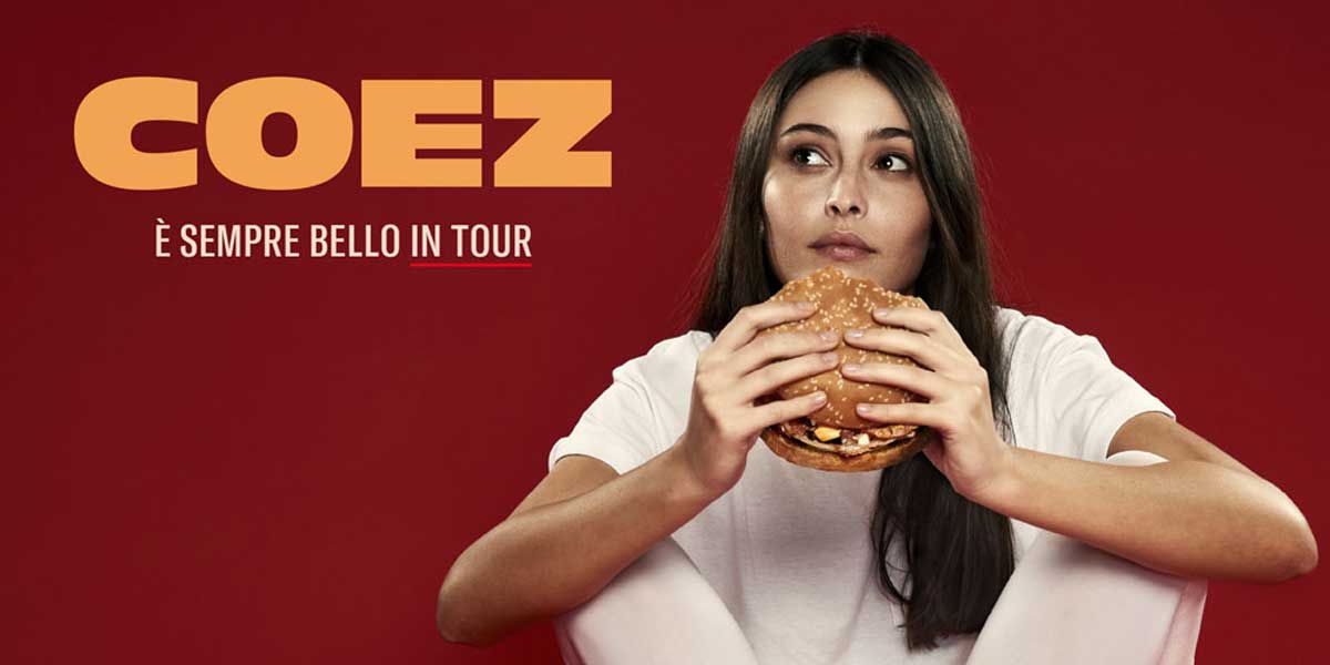 Coez al Palapartenope, "È sempre bello in Tour"