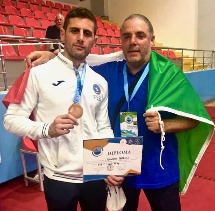 Giovanni Improta, bronzo ai Campionati Europei FSSI 2019 in Antalya