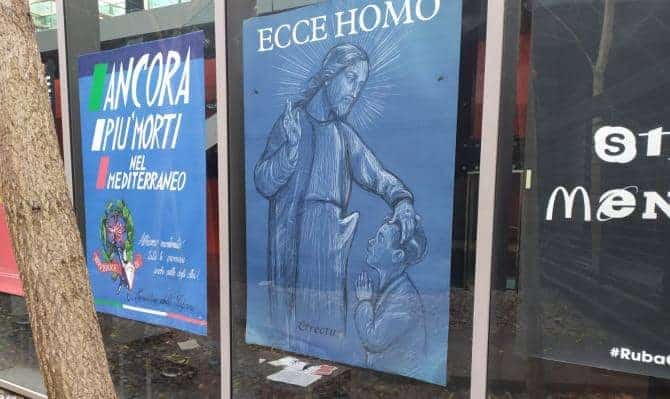 Manifesto blasfemo al museo Macro di Roma, la denuncia di Fratelli d'Italia
