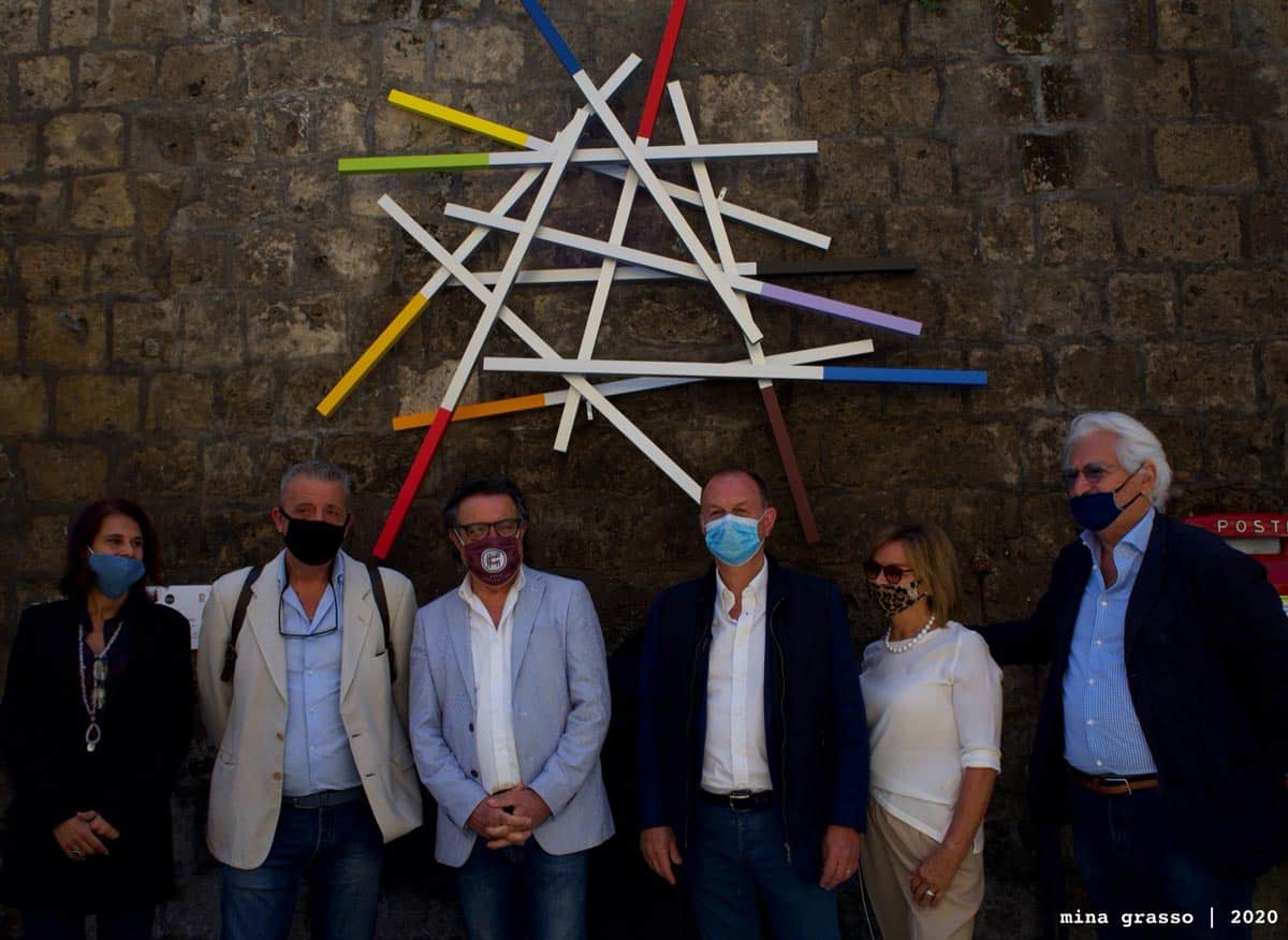 SyArt Sorrento Festival: in anteprima l'installazione “Mikado”